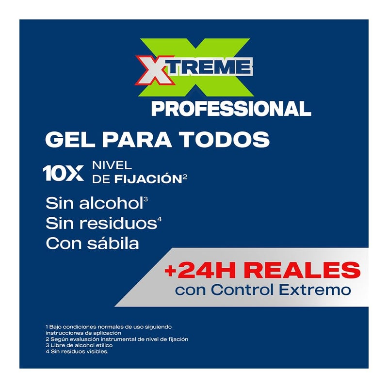 Wetline Wet Line Xtreme Professional Mexican Hair Styling Gel Clear Cap 35.27 oz / 1 kg with Aloe (directions and ingredients in Spanish) - Image 2